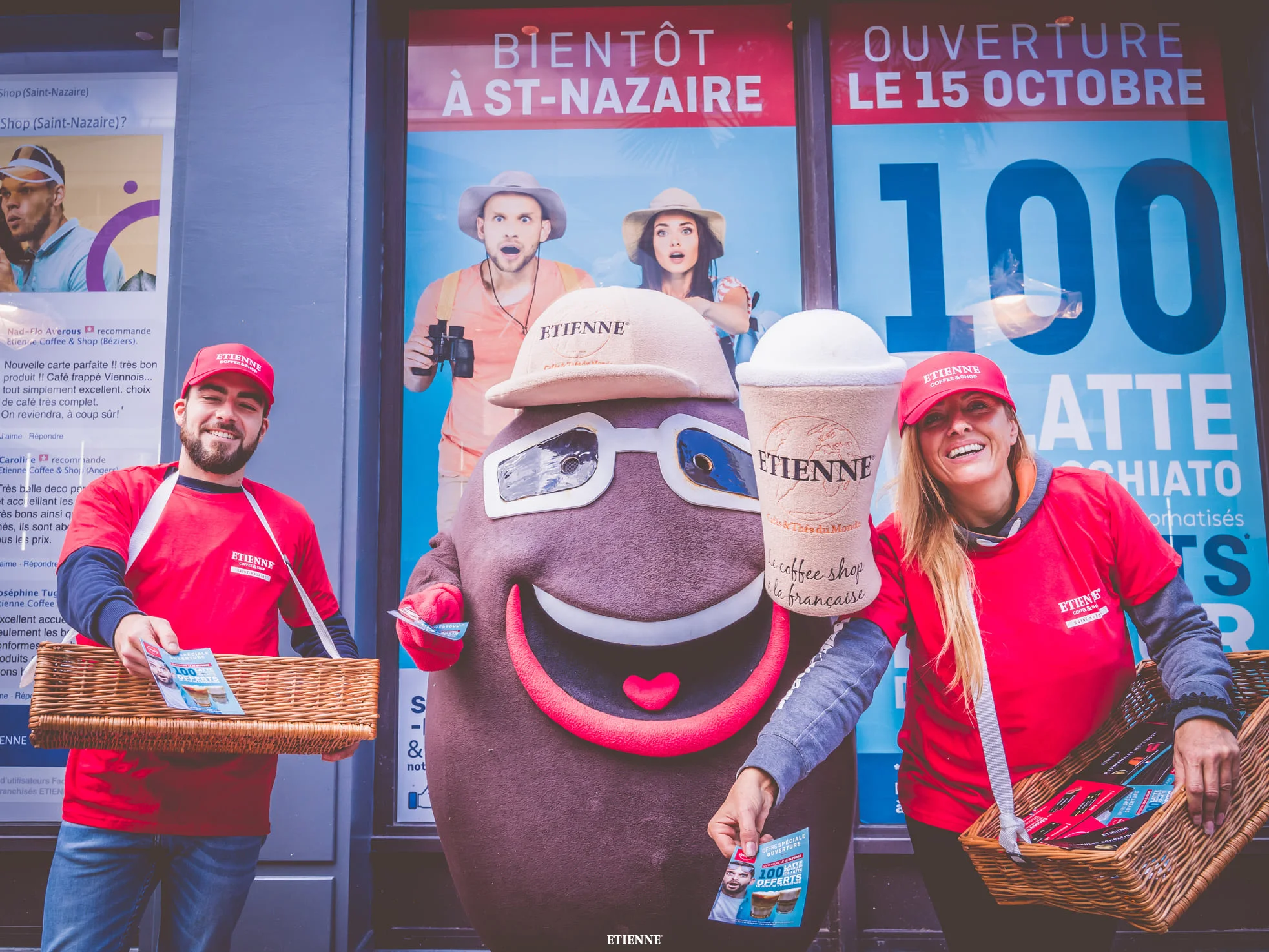 Street marketing ETIENNE